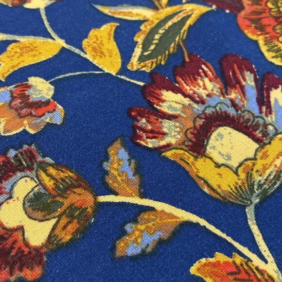 Appleseed’s Navy and Rust Floral Knit Shift Dress Size Medium - Picture 7 of 7